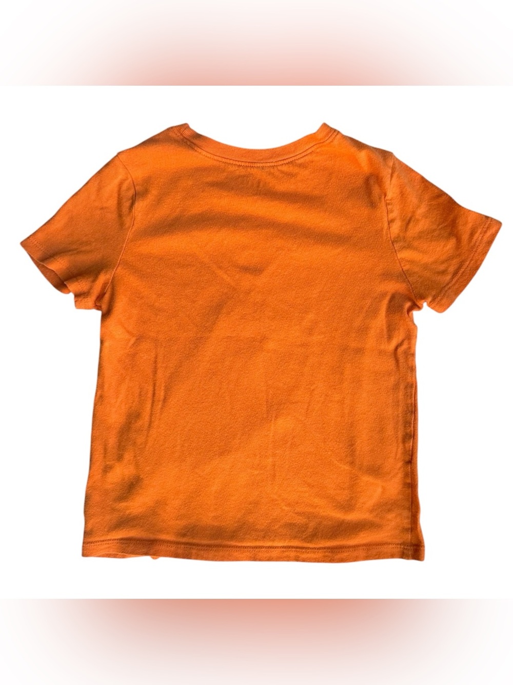 Old Navy 5T Boys Orange Dinosaur basketball graphic cotton tee shirt - Picture 3 of 4